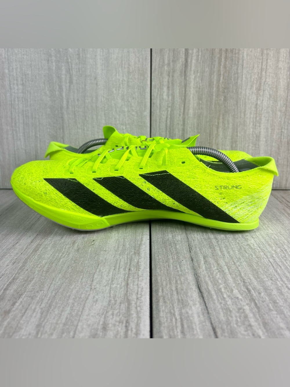 NEW Adidas Adizero Prime SP 3 Strung Lucid Lemon Track Spike ih5800 Men Size 8.5 - Picture 2 of 12